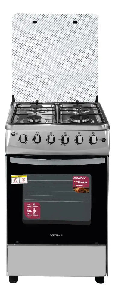 Cocina Combinada Xion Inox Horno Eléctrico Xi-co50cx Acero Inoxidable