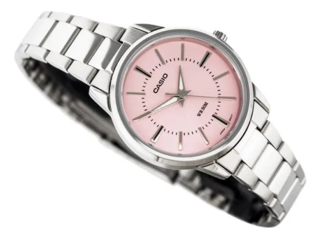 Reloj Casio Metal Dama Ltp-1303d-4avdf - Plateado