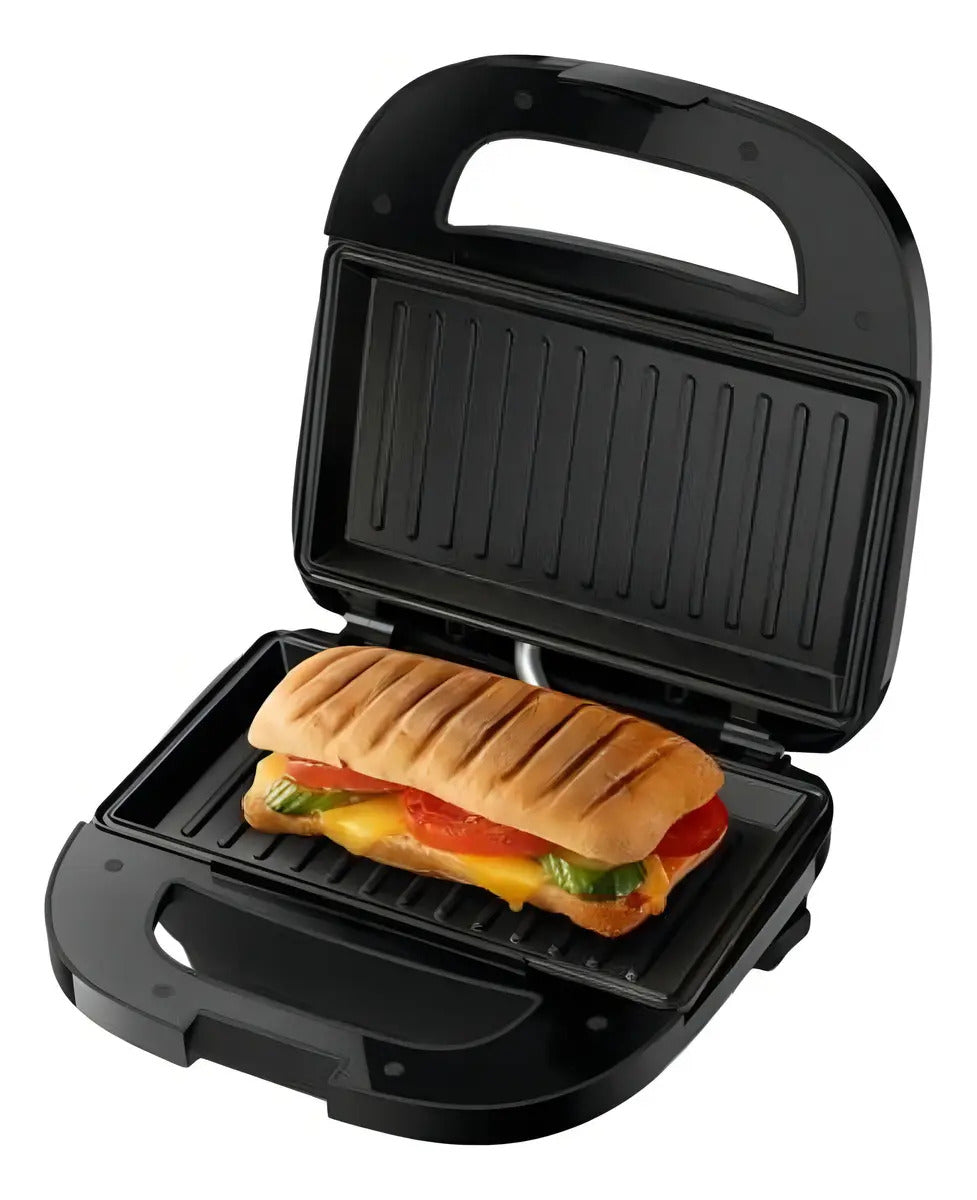 Sandwichera Grill Philips 750w Hd2330/90 - Negro