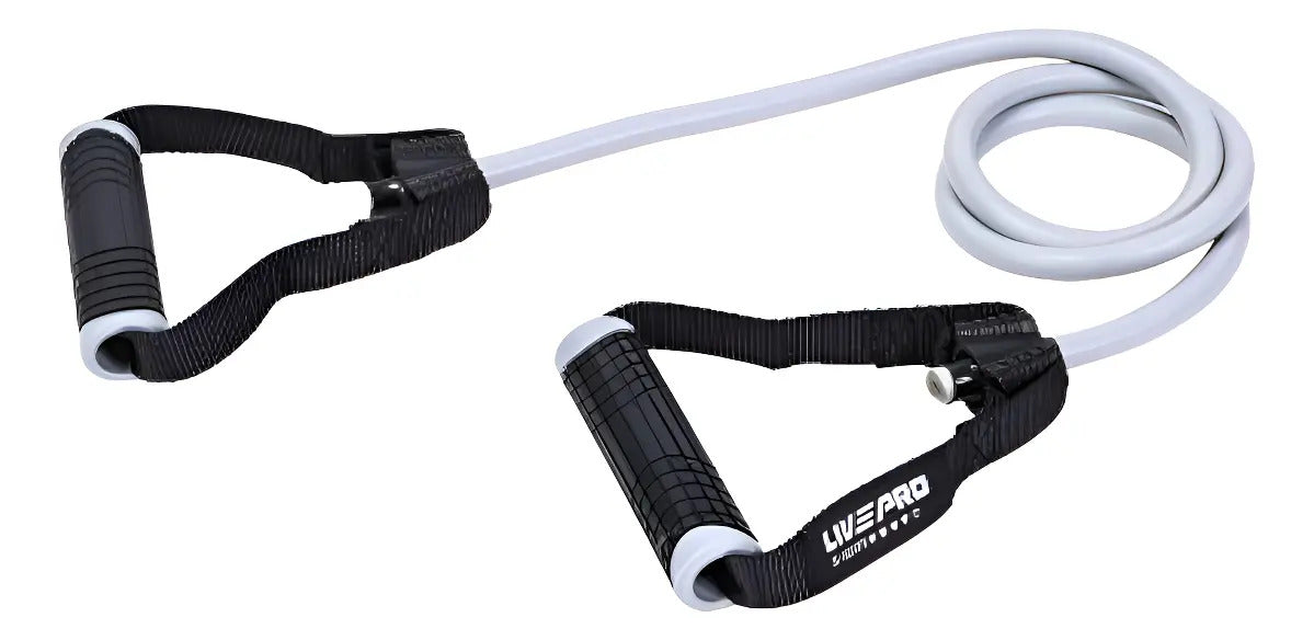 Banda De Resistencia Estiramiento Gym Xl Livepro - Blanco