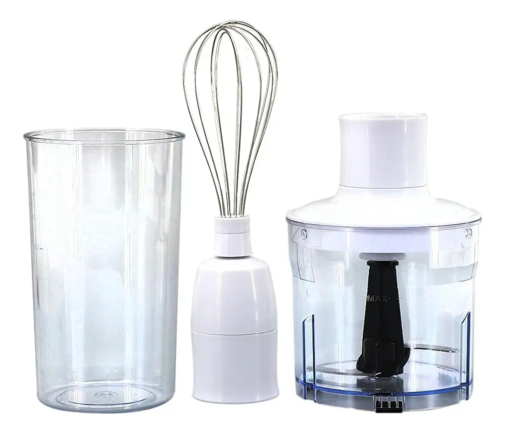 Mixer Futura 650w Batidor Picador Vaso Fut-bm650 - Blanco/rojo