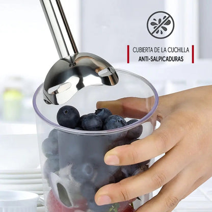 Mixer Batidora Ufesa Titanium Xl 1400w Bp4750 - Acero Inoxidable/negro