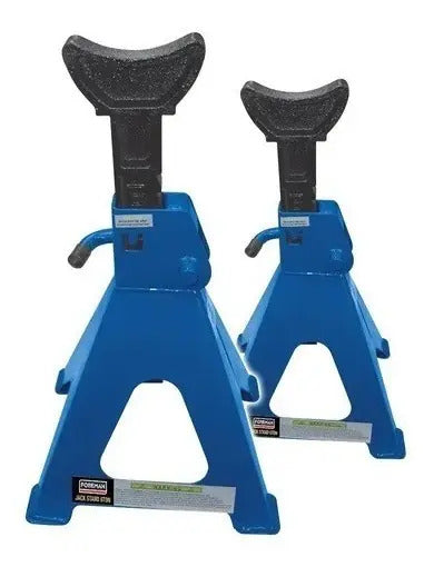 Caballete X2 Metálico P Autos Gato Foreman 6ton
