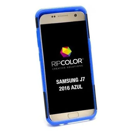 Carcasa Para Samsung J7 2016 Ripcolor - Azul