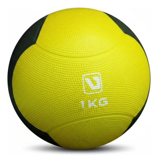 Pelota Medicinal 1 Kg Amarilla Livepro Medicine Ball Amarillo