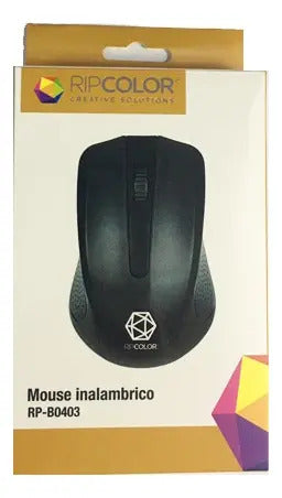 Mouse Inalámbrico Usb Ripcolor B0403