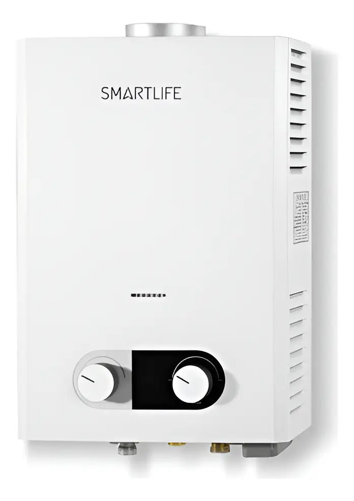 Calentador Instantáneo Smartlife A Gas Natural 10 L Blanco Gas Natural