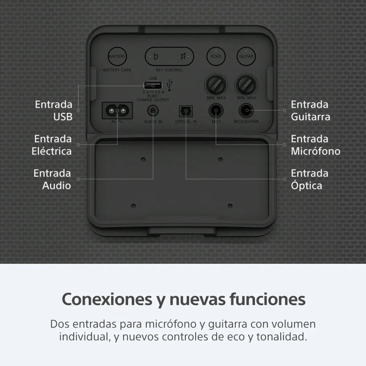 Parlante Bluetooth Portátil Sony Srs-xv800 - Negro
