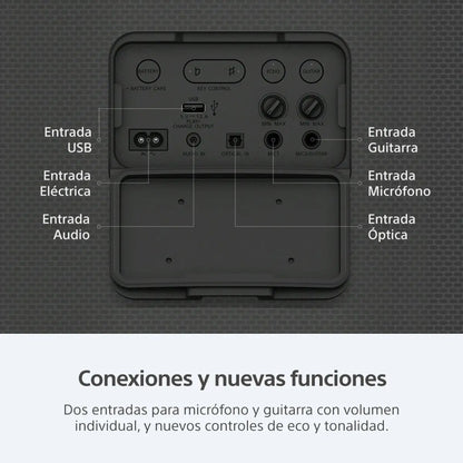 Parlante Bluetooth Portátil Sony Srs-xv800 - Negro
