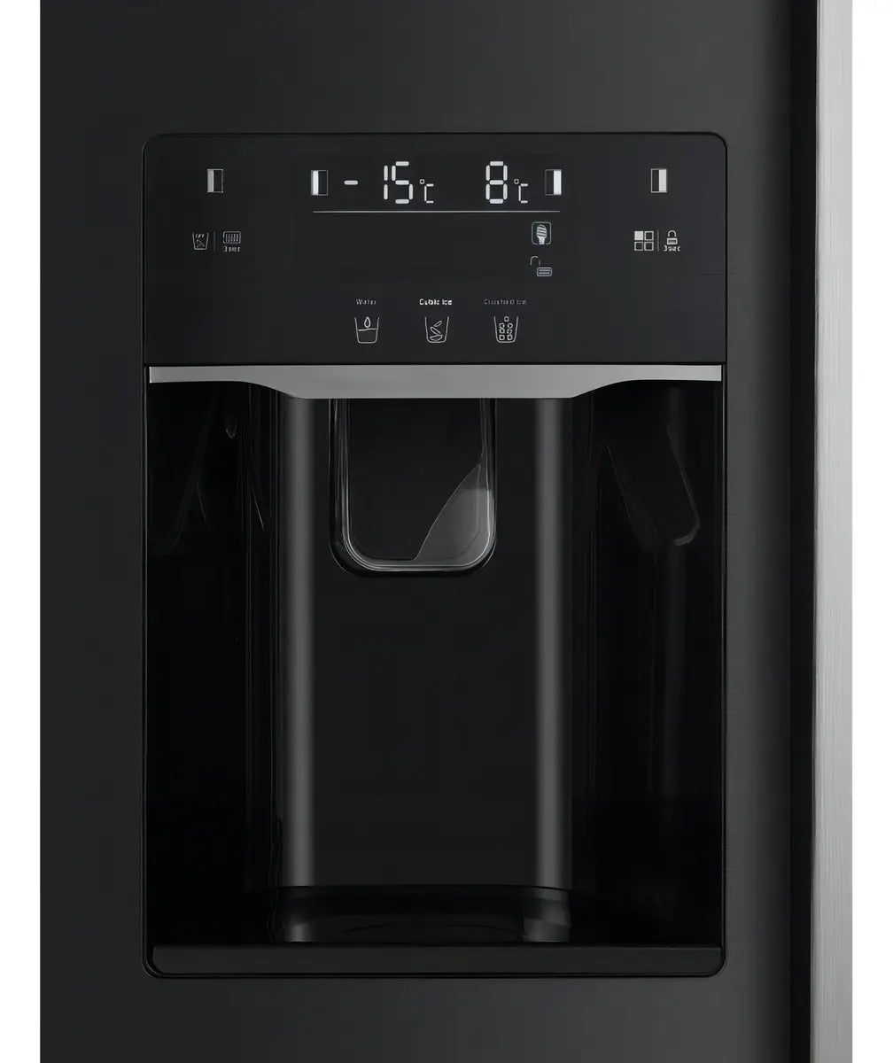 Heladera Smartlife Side By Side 690 Lt Inv Sl-sbs690sdi Qofe Inox