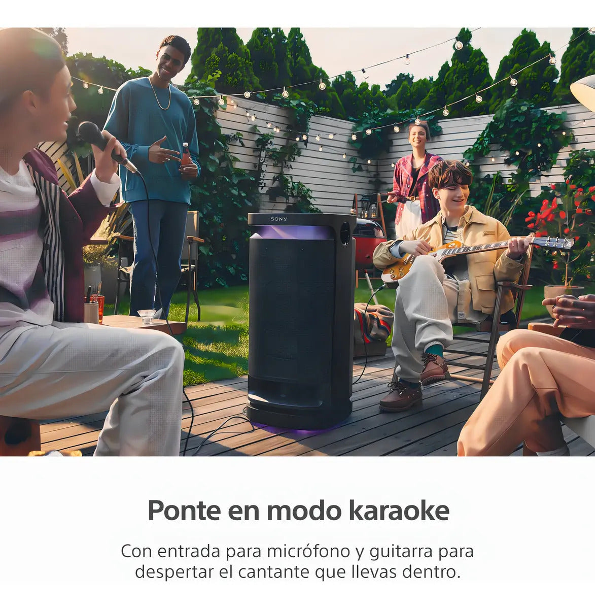 Parlante Portátil Bluetooth Sony Srs-xv900 Negro
