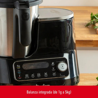 Robot De Cocina Moulinex Compacta 5 Progr 3,6 L - Negro