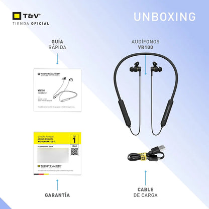 Auriculares Vr100 Thonet & Vander Neckband