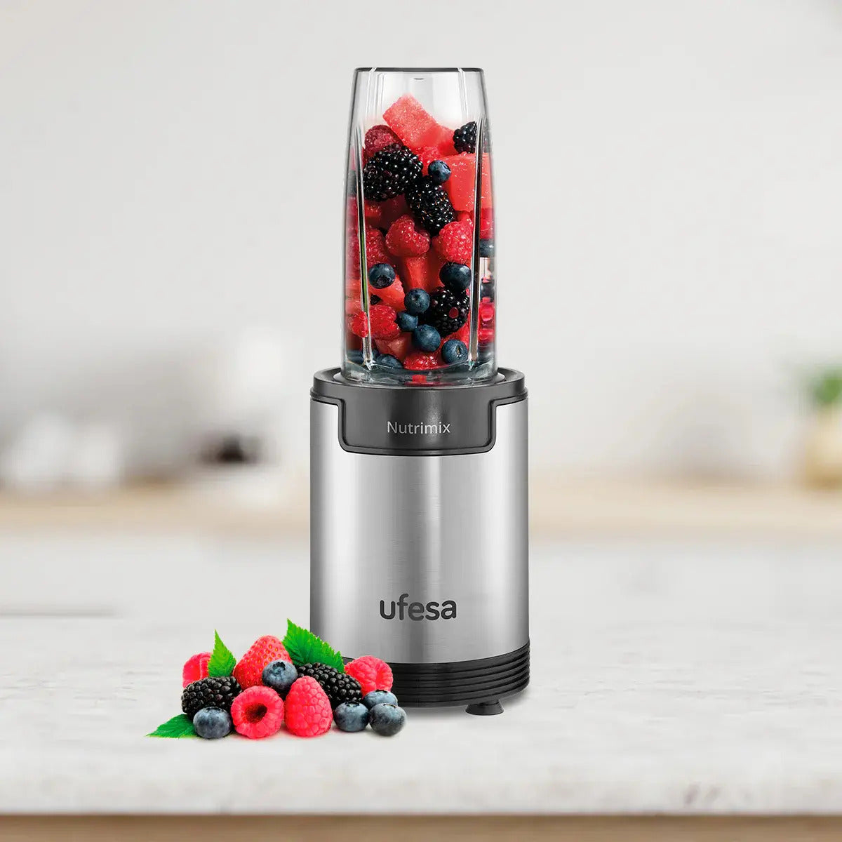 Licuadora Personal Bs Nutrimix Ufesa 900w - Gris