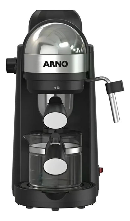 Cafetera Arno Mini Espresso - Negro/acero Inoxidable