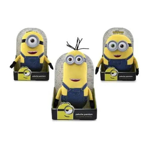 Peluche Minions Musical Varios Personajes 20cm - Amarillo
