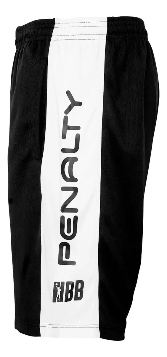 Short Basketball 3x3 Pro Con Bolsillos Penalty - Negro M