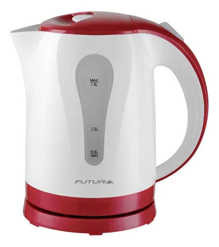 Jarra Eléctrica Futura 1,8 L 2.200w Fut-ha1760wg - Rojo