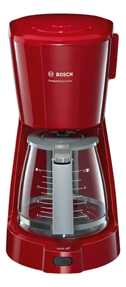 Cafetera De Goteo Bosch Compactclass Tka3a031 - Rojo