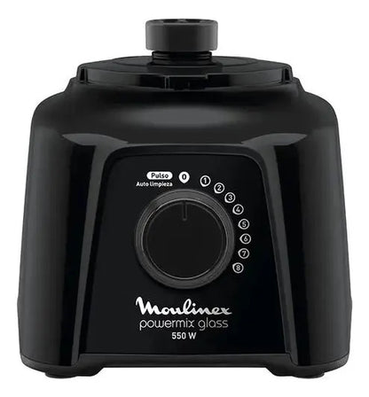 Licuadora Moulinex Power Mix 8 Velocidades - Negro