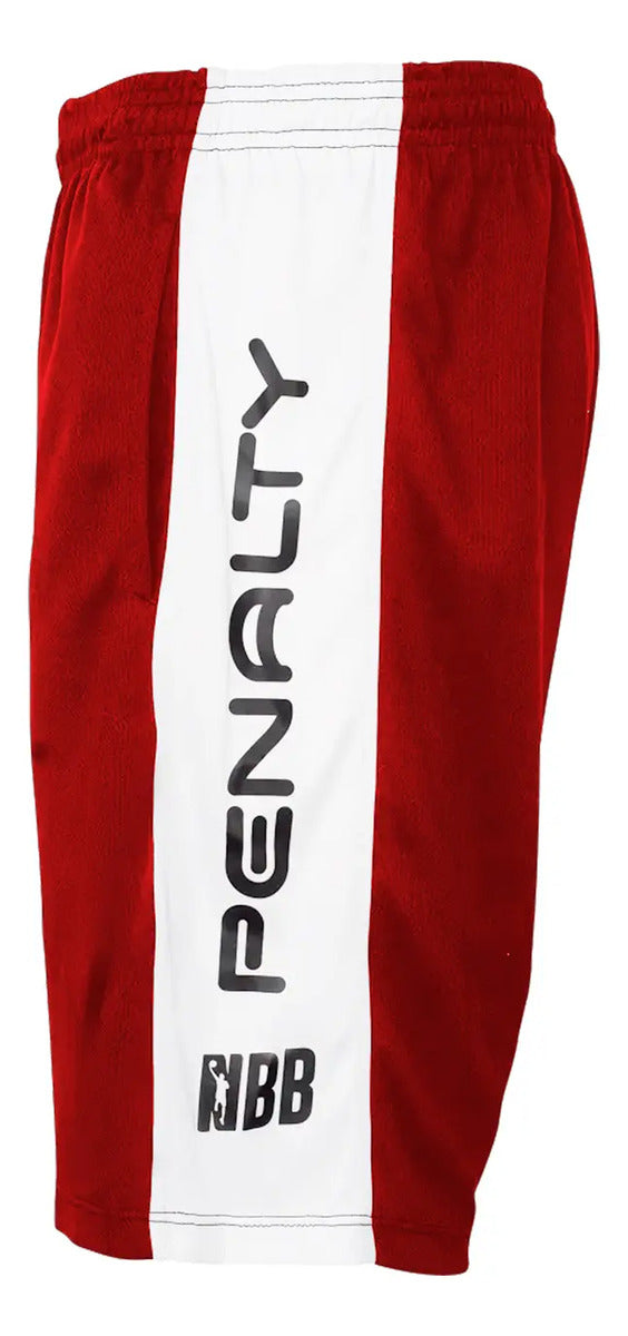 Short Basketball 3x3 Pro Con Bolsillos Penalty - Rojo M