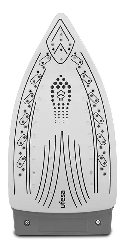 Plancha A Vapor Ufesa Power Base Cerámica 2800w Pv3285 Gris