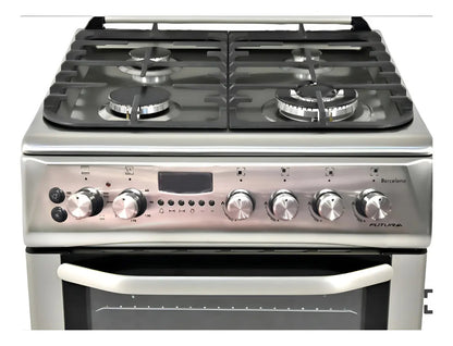 Cocina Combinada Futura Barcelona Fut-60cm4x - Acero Inox