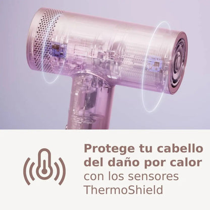 Secador De Pelo Philips Iónico Serie 8000 Bhd837 - Rosa Pálido