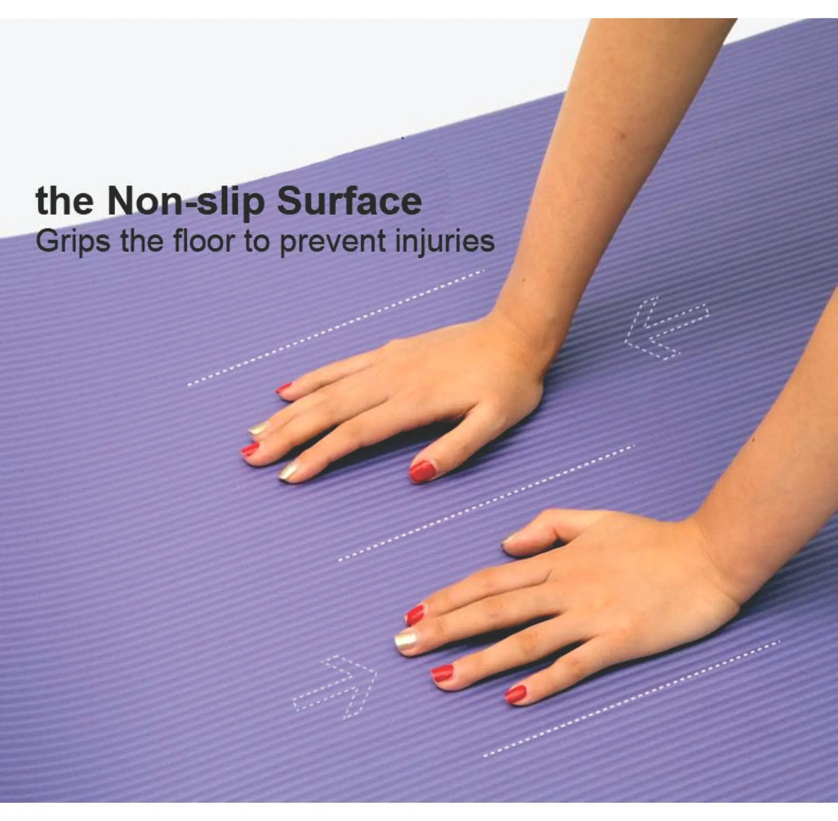 Colchoneta Yoga Gym 10mm Alta Densidad Rhino - Rosa