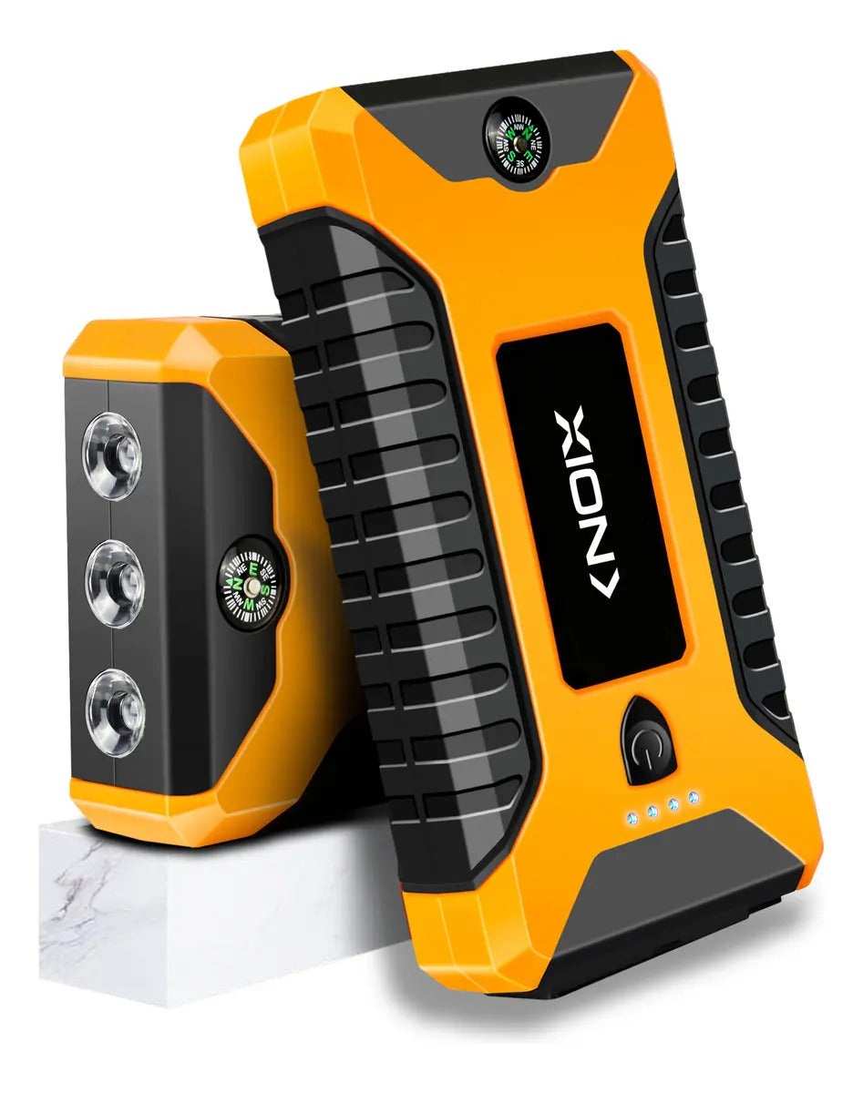 Arrancador De Auto Power Bank Y Linterna Xion Xi-power2 Qofe