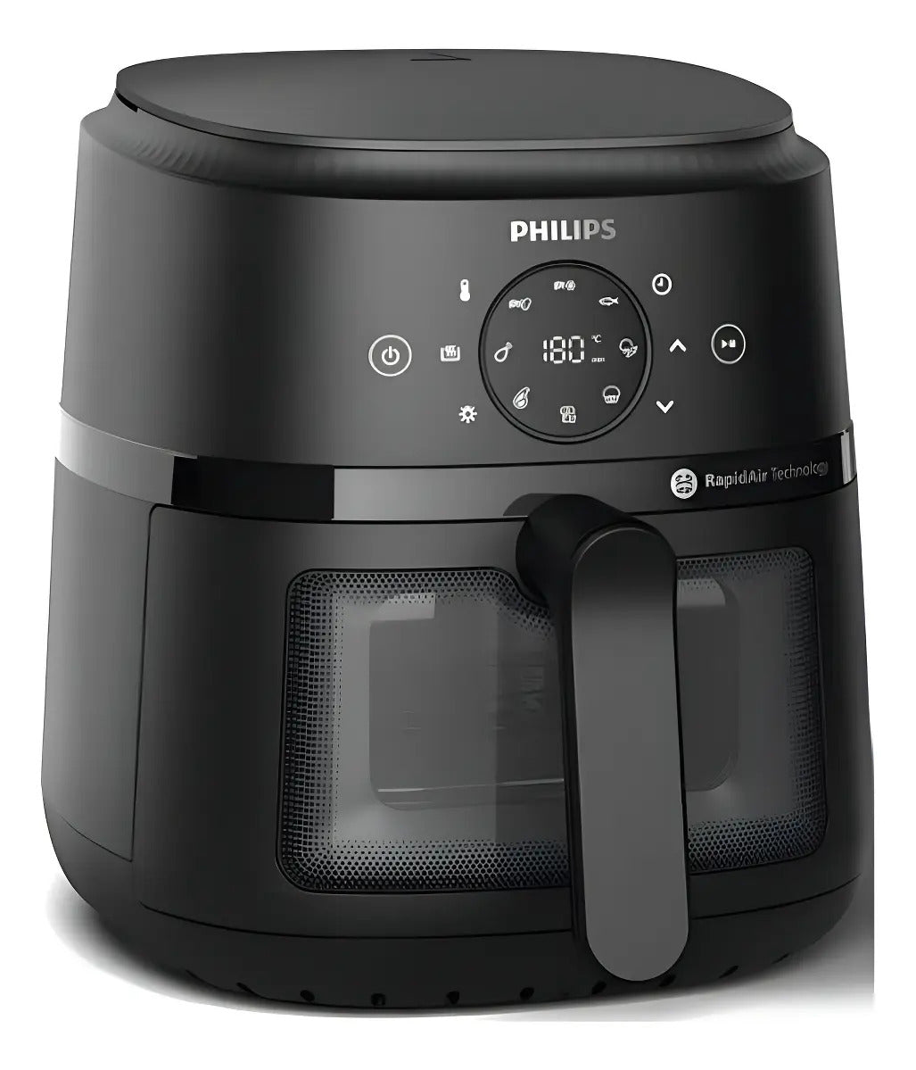 Freidora De Aire Philips 1500w 4,2lts Na220/00 - Negro
