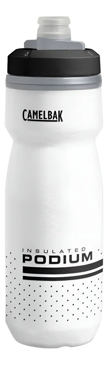 Botella Ciclismo Podium Sin Bpa 620ml Camelbak - Blanco