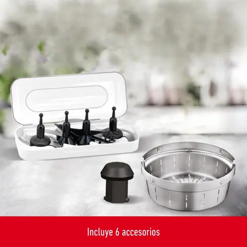 Robot De Cocina Moulinex Cuisine Companion Xl - Negro/plata