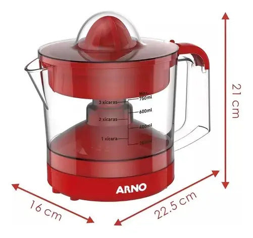 Exprimidor De Frutas Arno 40w 750ml