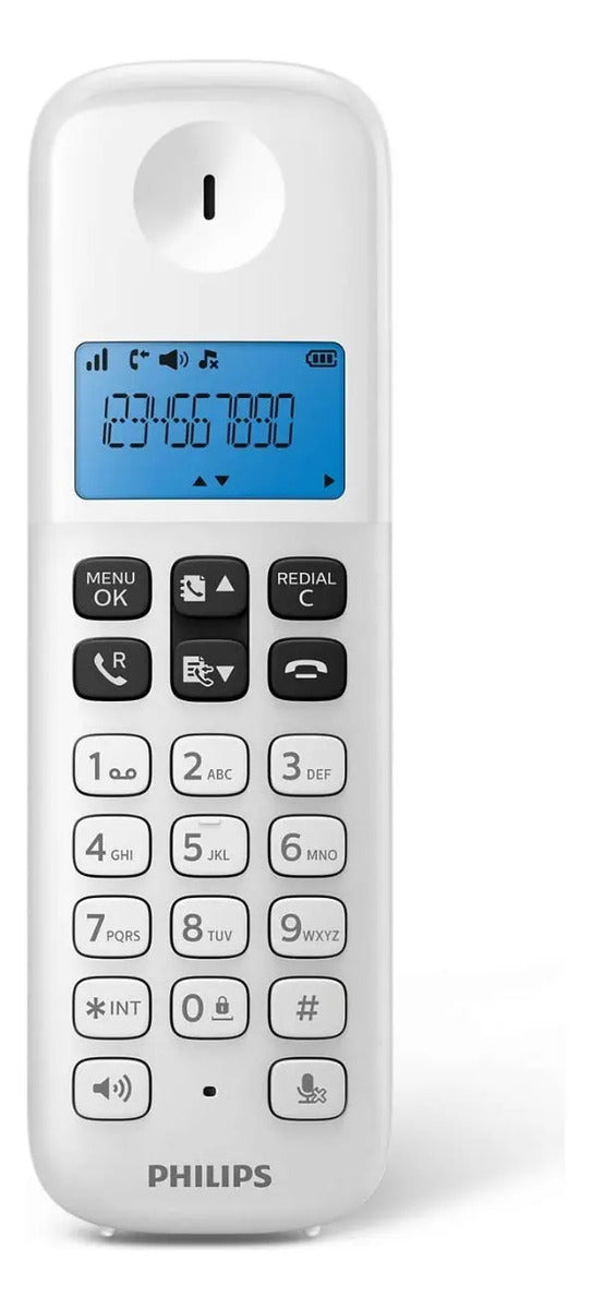 Teléfono Inalámbrico Philips D1311