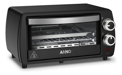 Horno Eléctrico De Mesa Arno Turbo Quartzo 10l - Negro