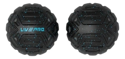 Pelota De Masaje Livepro 12,5 Cm - Negro