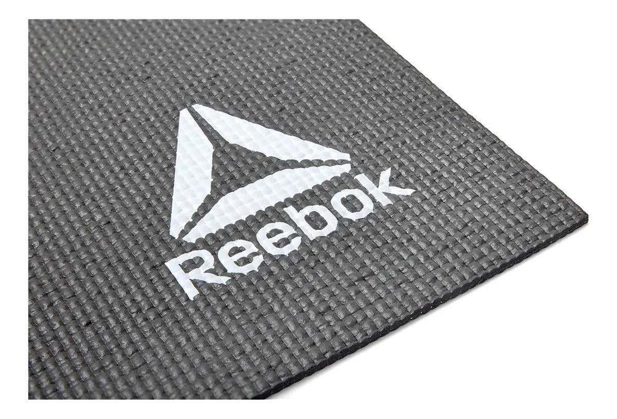 Colchoneta Yoga Mat 4mm Reebok - Negro