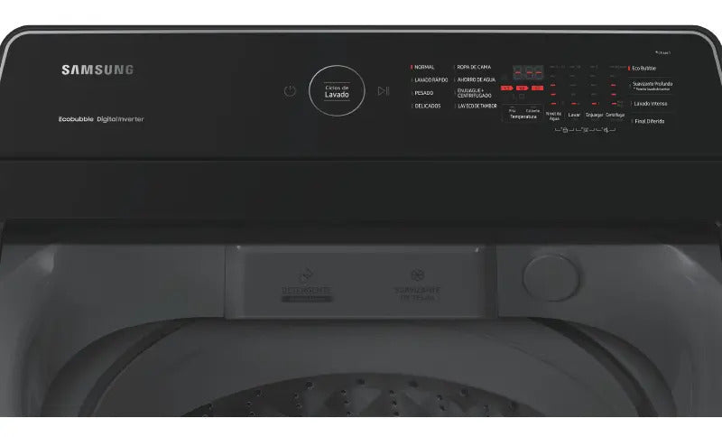 Lavarropas Samsung Carga Superior 19kg Inv Sawa19cg6441bw Qo Blanco