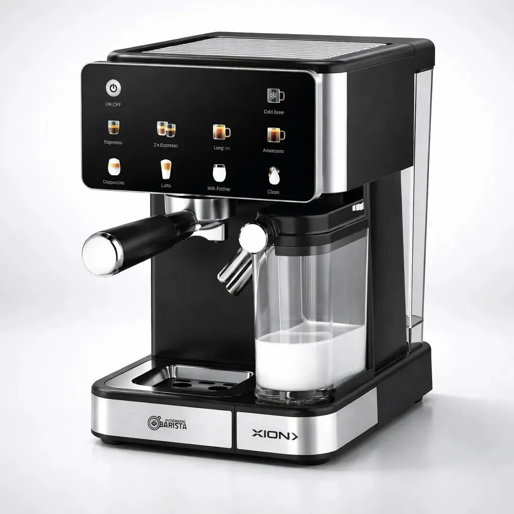Cafetera Espresso Automática Cream Touch Xion Xi-cm408 Negro
