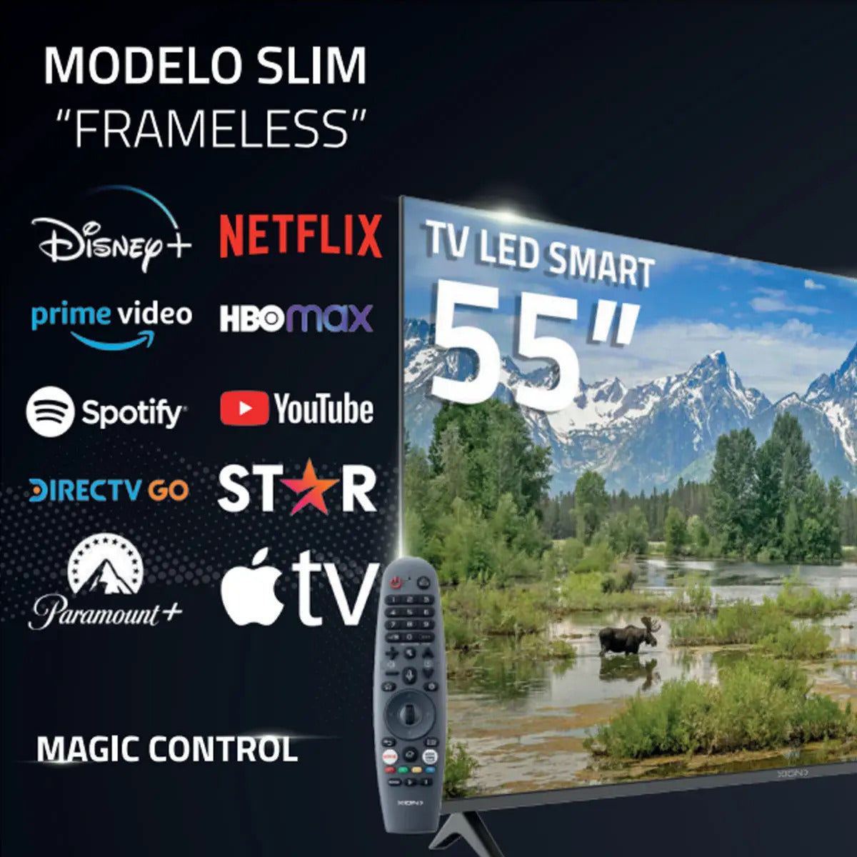 Smart Tv Xion 55'' 4k Webos Xi-led55webos