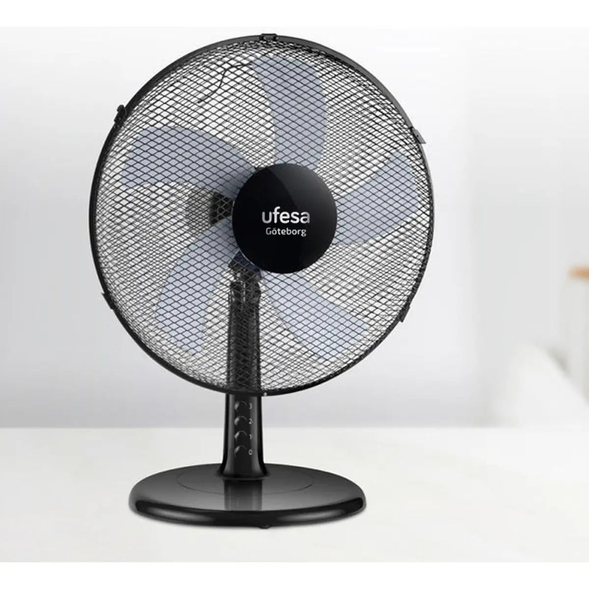 Ventilador De Mesa Ufesa Goteborg 30 Cm - 30 Cm Negro