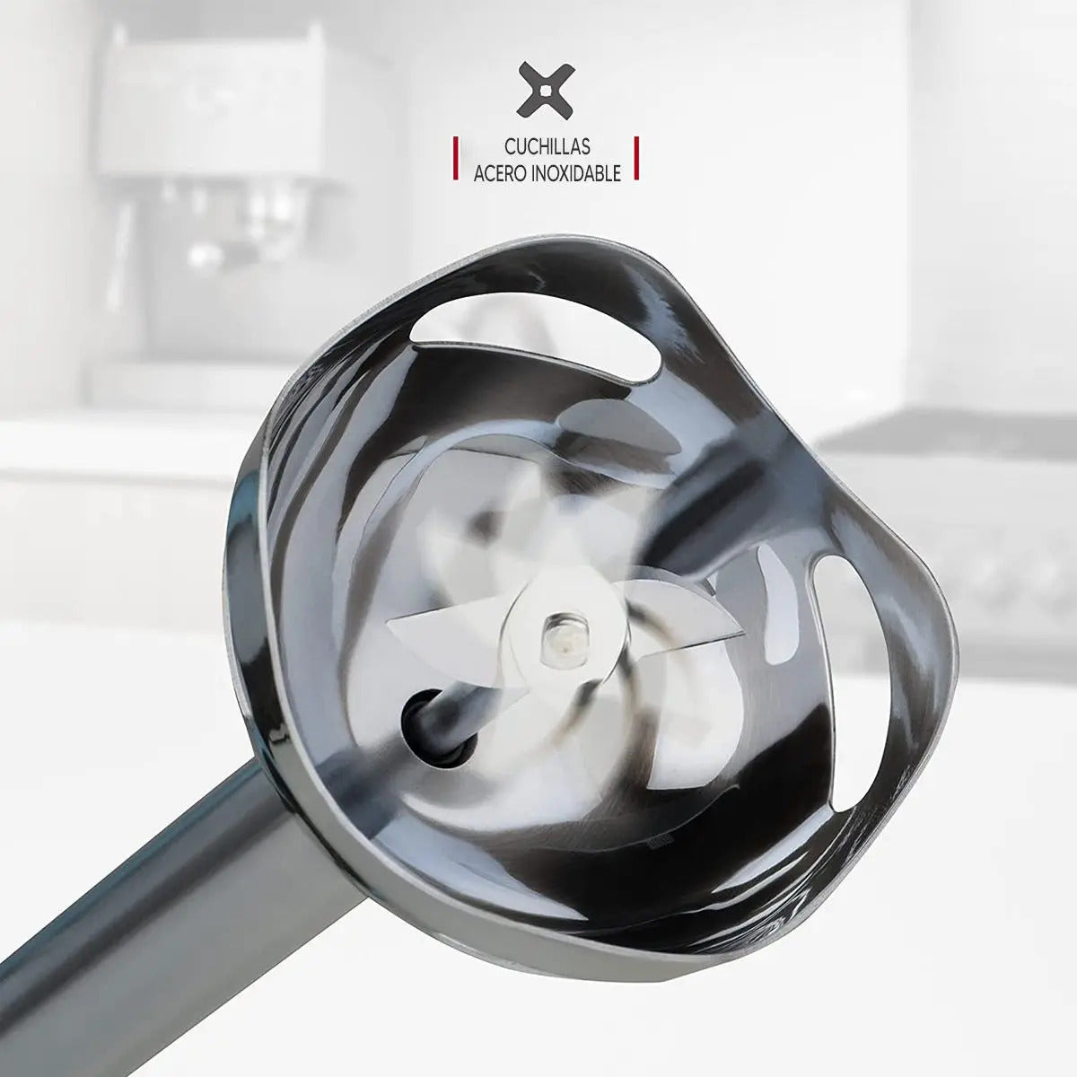 Mixer Batidora Ufesa Titanium Xl 1400w Bp4750 - Acero Inoxidable/negro