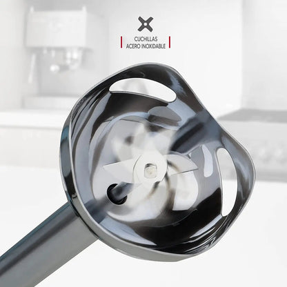 Mixer Batidora Ufesa Titanium Xl 1400w Bp4750 - Acero Inoxidable/negro