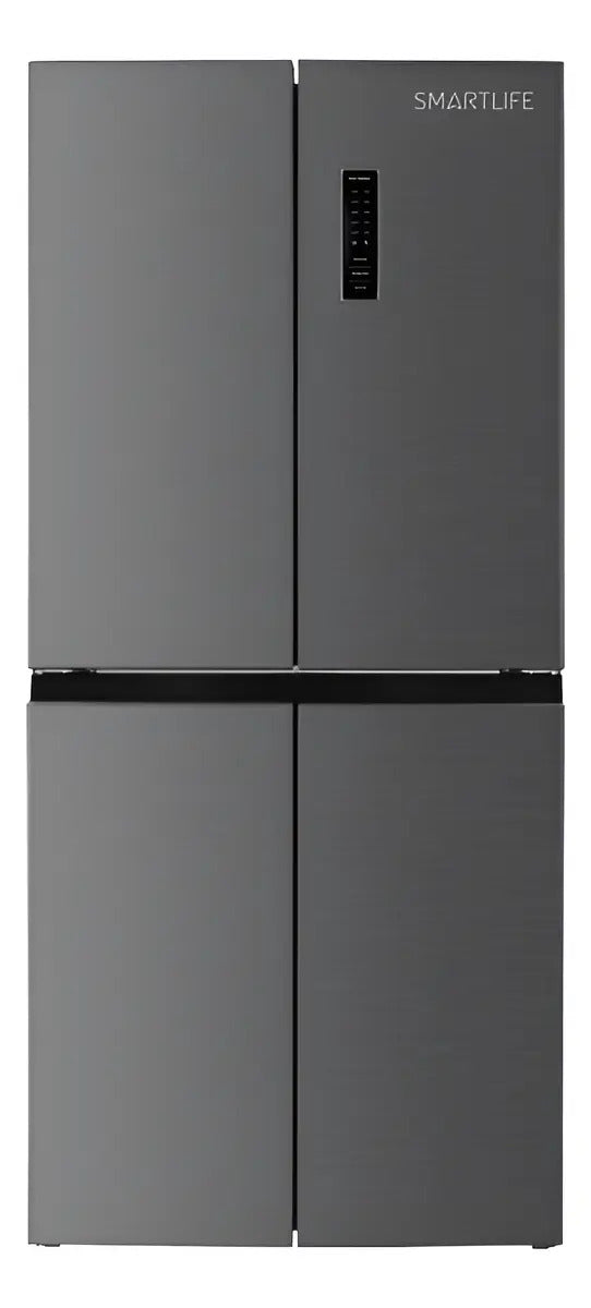Heladera Smartlife Side By Side 4 Puert 404 Lt Inv Sbs480s4p Gris