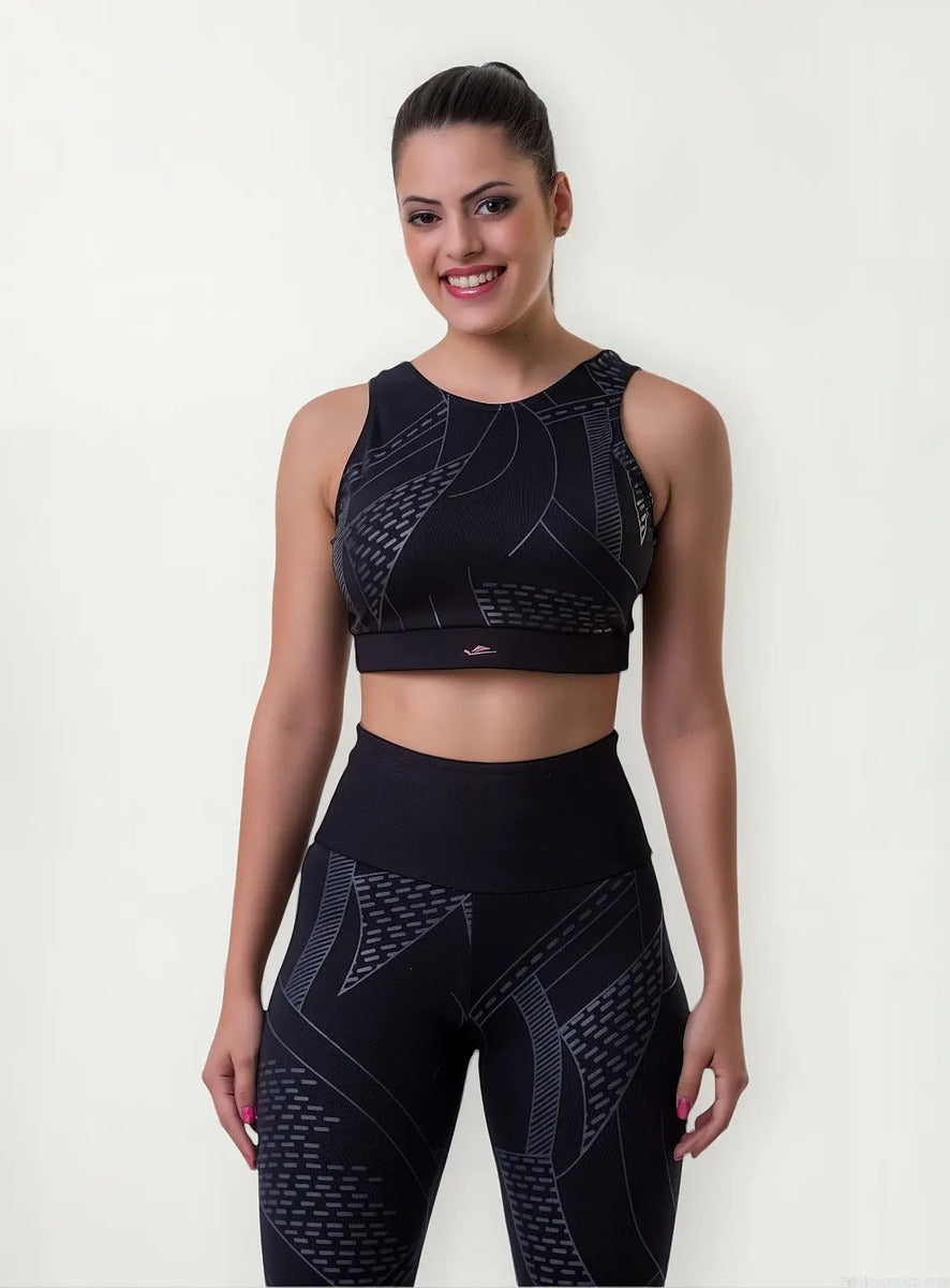 Top Deportivo Dama Fitness Gym Uv50+ Elite - Rosa M