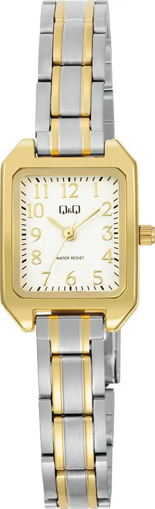 Reloj Q&q Metal Dama 20mm C76a-007py - Plateado