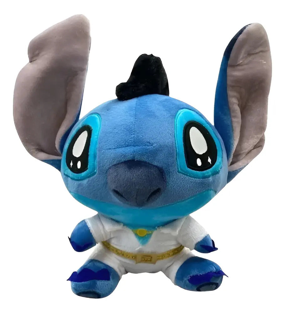Peluche Stitch Con Ropa Varios Diseños 25 Cm - Blanco
