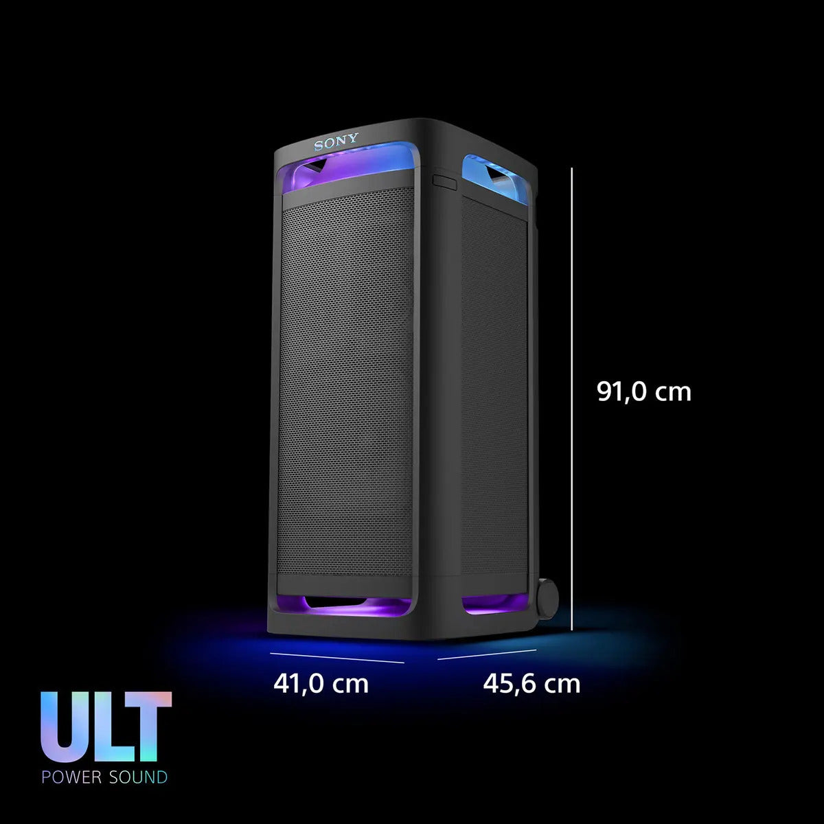 Parlante Bluetooth Sony Ult Tower 9 Srs-ult900ac/c Negro
