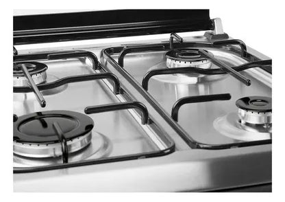 Cocina A Gas Smartlife 50x55cm Inox Sl-ks5055g - Plateado